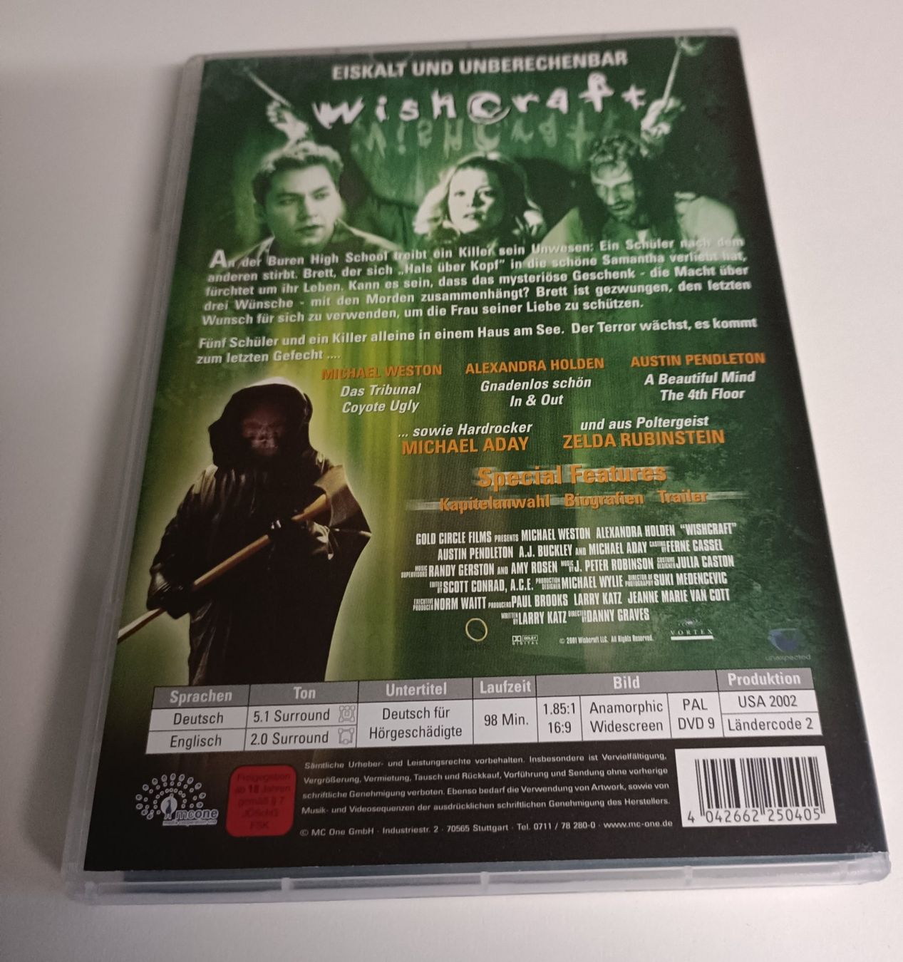 Tutti i DVDs: WISHCRAFT - Meat Loaf/Alexandra Holden – Usato da Köniz venduto da Movieportal007 1