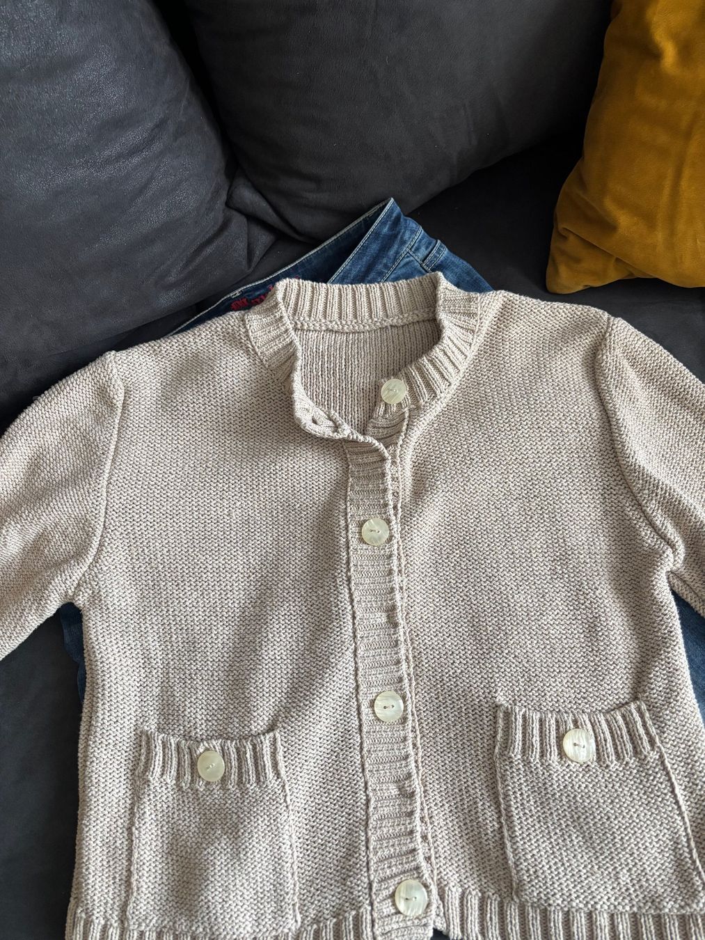 Giacche: Jacke Handarbeit beige – Usato da Merishausen venduto da yourdream 4