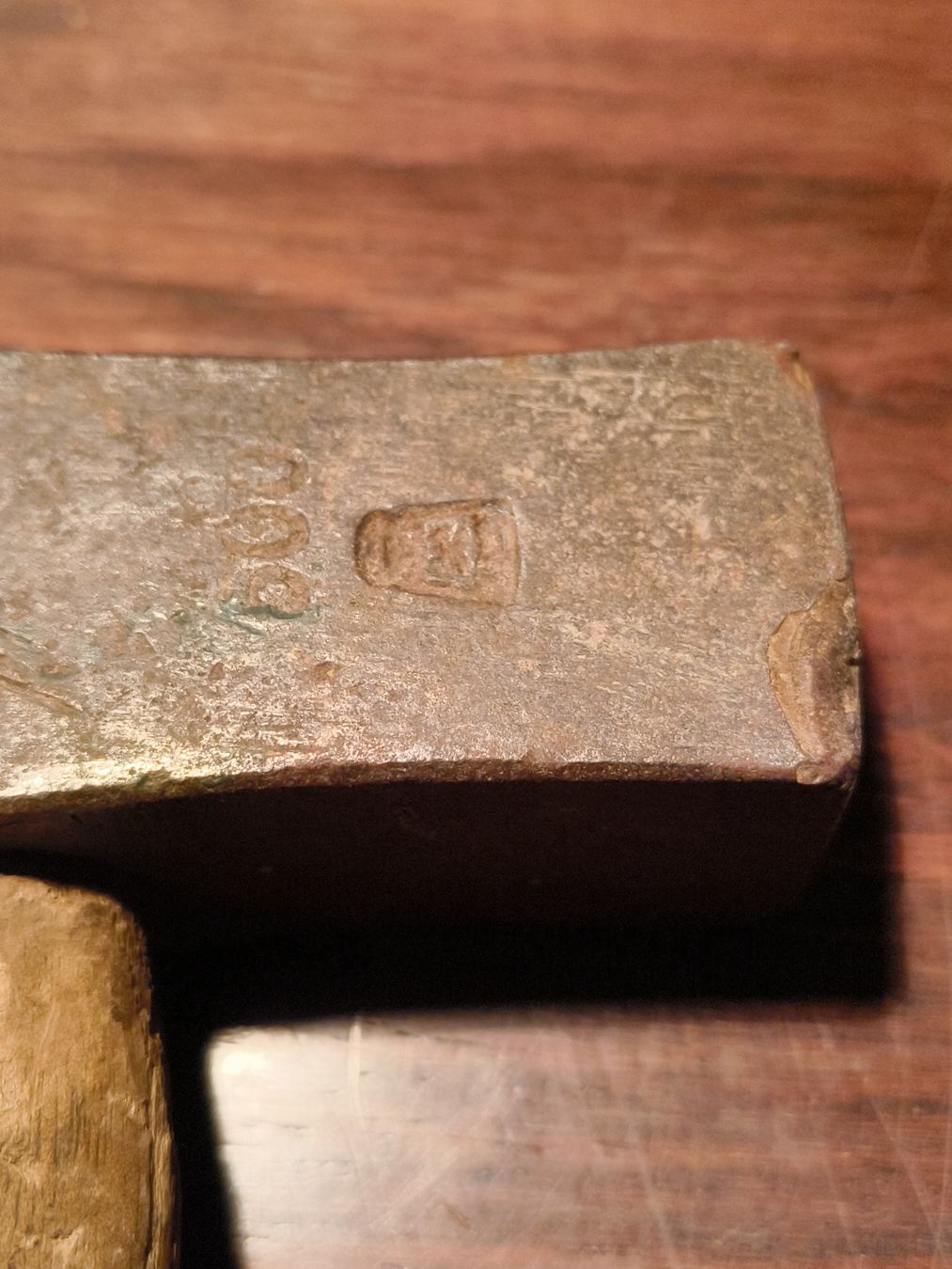 Tutti gli attrezzi: antiker Hammer Metall Holz 500g – Usato da stettlen venduto da VintageBern_ch 2