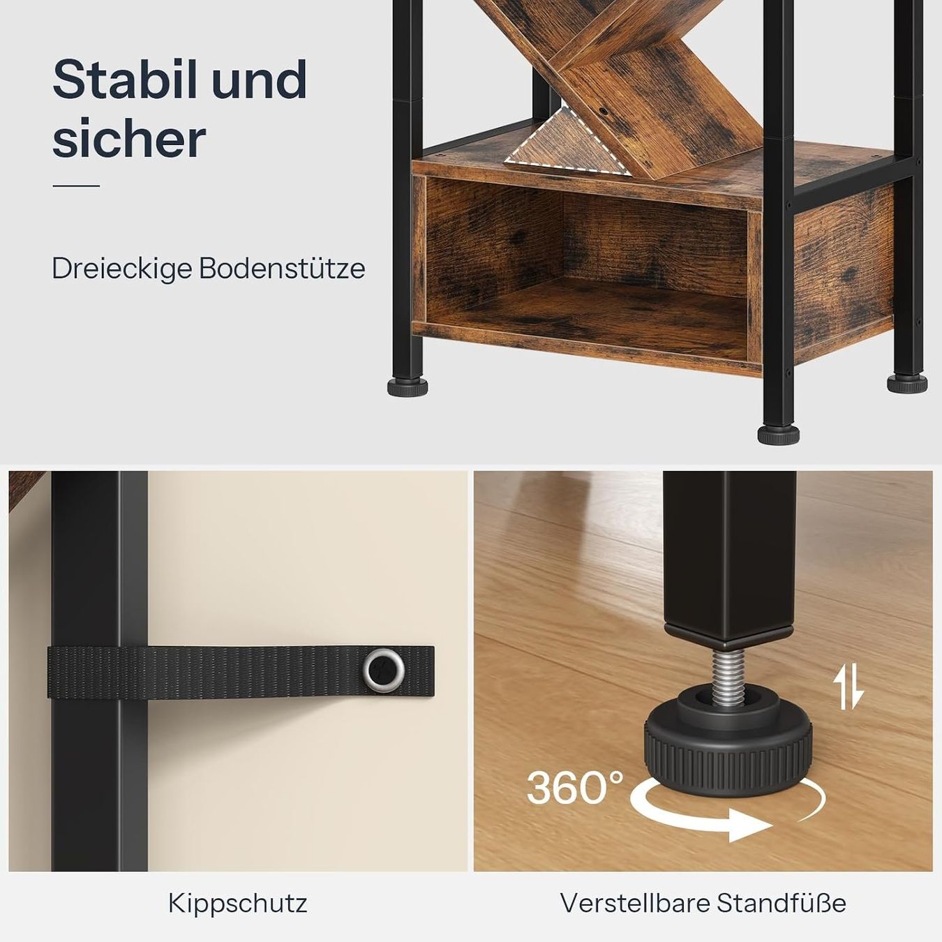 Regale: Bücherregal, Standregal – Neu (gemäss Beschreibung) aus Sins von tas_2m97 5