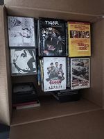 Musik CD's, Blueray- und DVD Sammlung