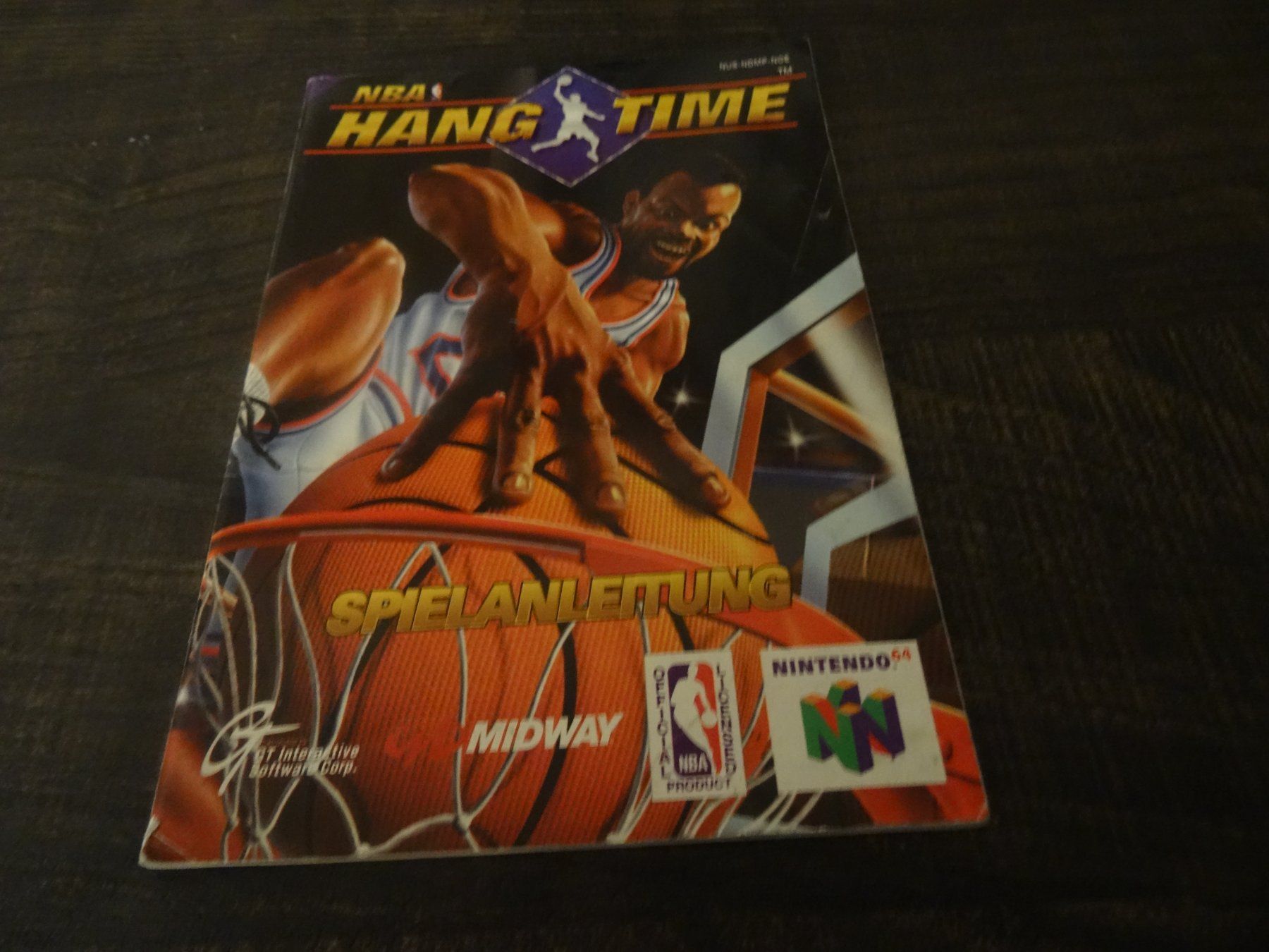 Giochi: ANLEITUNG ZU NBA Hang Time N64 NOE – Usato da Olten venduto da Disc-Ausverkauf