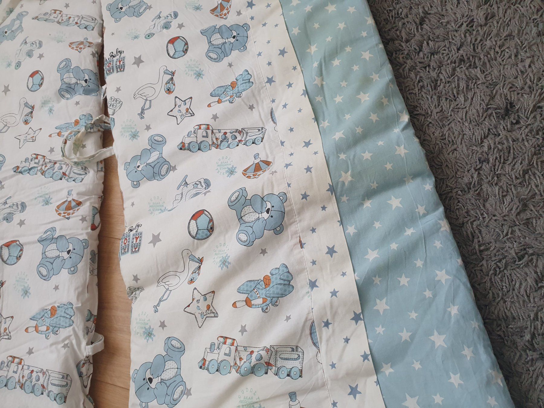 Protezioni & Imbottiture: Tour de lit bébé, protections, thème oursons – Usato da Prilly venduto da RoDyRe 2
