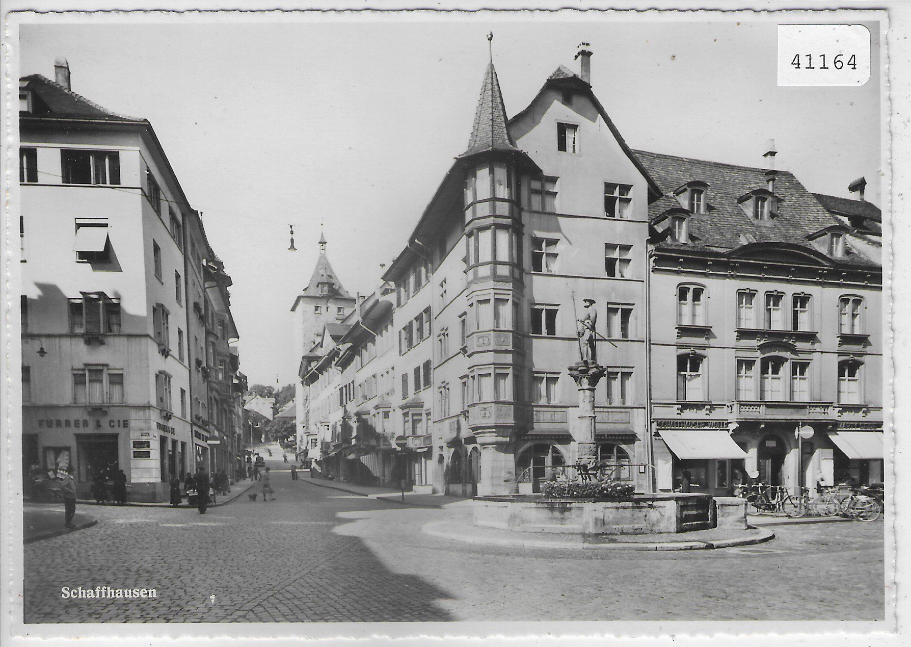 Ansichtskarten: Schaffhausen - Stadtpartie – Gebraucht aus Ettingen von Kartenplanet