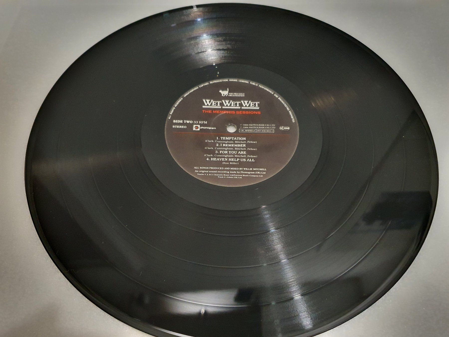 Dischi in vinile: Wet Wet Wet - The Memphis Sessions – Usato da Uster venduto da Vinyl-Leidenschaft 6