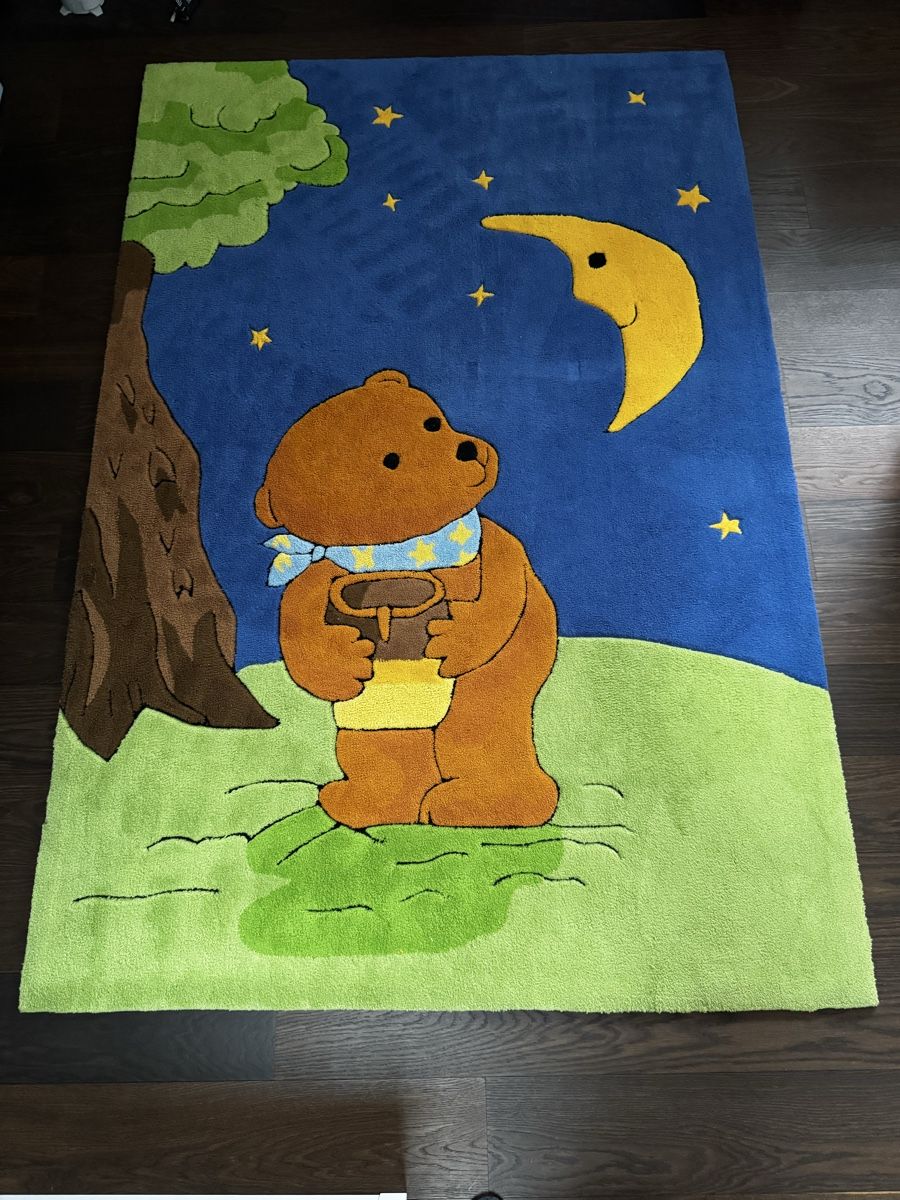Tappeti: Kinderteppich Der Mondbär – Usato da Effretikon venduto da Spatz2012