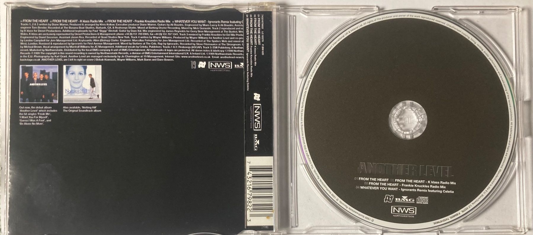 CD: ANOTHER LEVEL - FROM THE HEART – Usato da Poliez-Pittet venduto da Newtown-Records 1