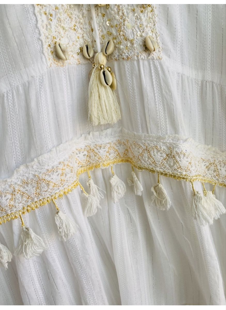 Kleider: 💯Baumwolle Boho-Kleid Gr.S/M – Gebraucht aus Affoltern am Albis von Elenaki67 4