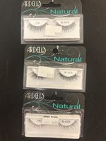 Ardell Kunstwimpern Natural 110 + 120 Black 3er Set neuwerti