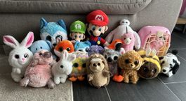 Diverse Plüschtiere