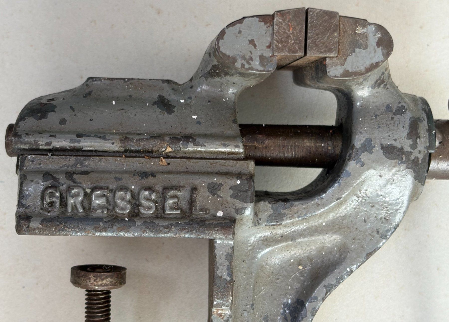 Gressel Alle Werkzeuge: VINTAGE GRESSEL SULZER SCHRAUBSTOCK – Gebraucht aus Ostermundigen von wini63 1