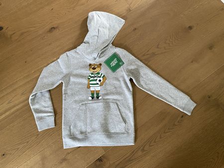 FCSG Gallus Hoodie Kinder grau 134-148 (9-11)