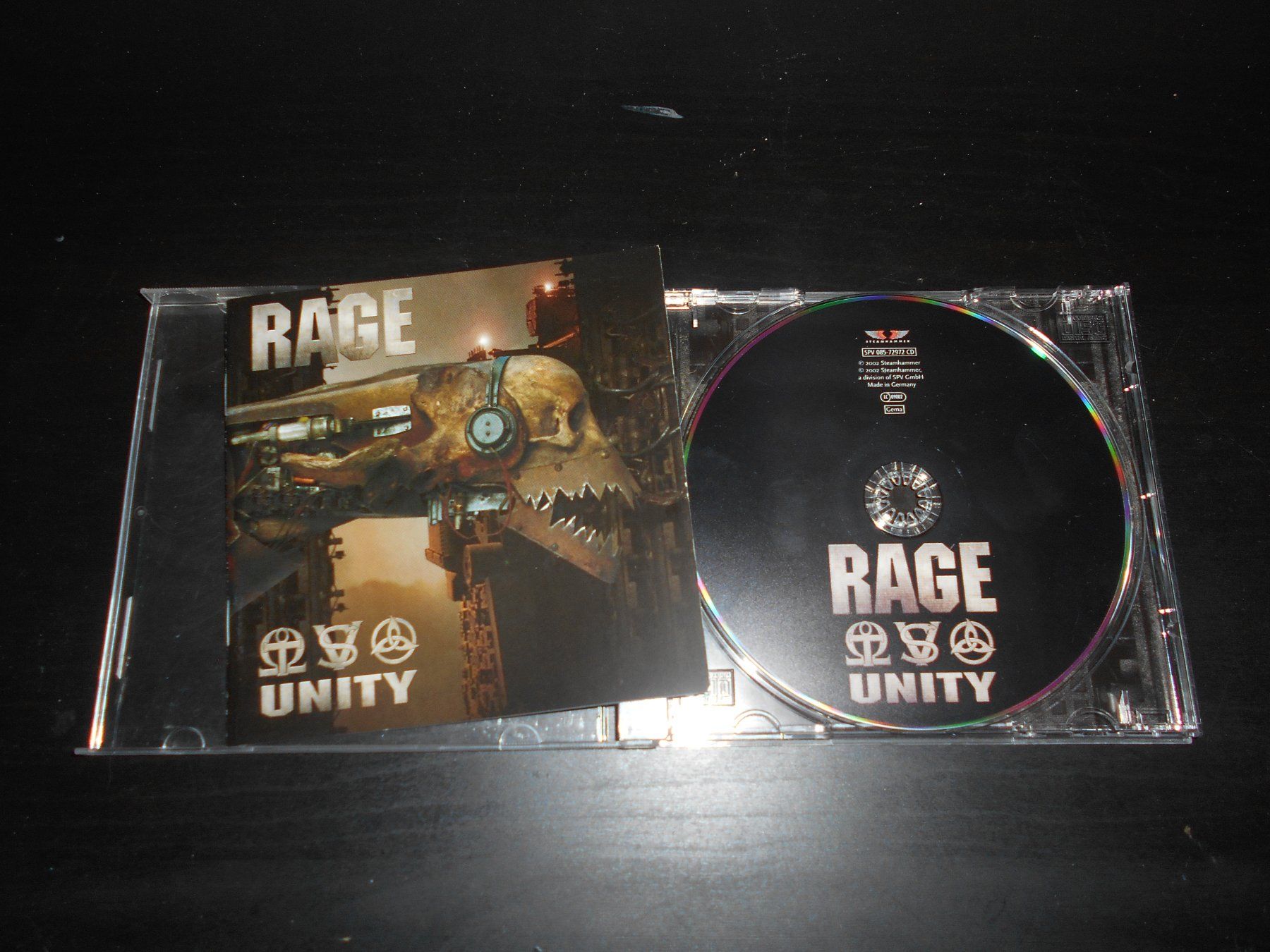 CD: Rage – Unity / 2002 – Usato da Aarberg venduto da witchhunter01