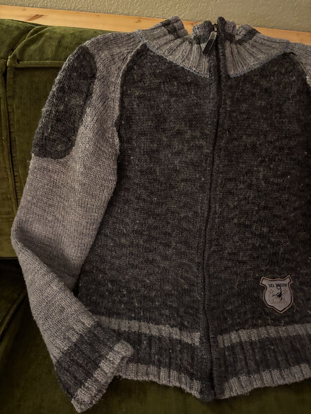 Jacken: Warme Herren Vintage Strickjacke - Grösse M – Gebraucht aus Herrliberg von Tcardo 6
