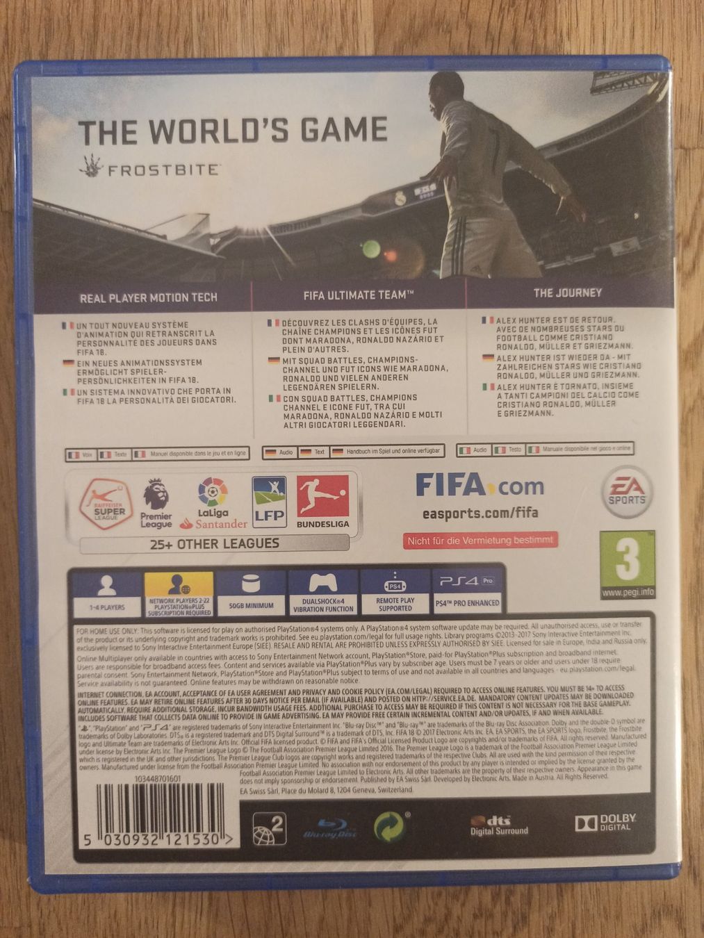 Giochi: FIFA 18 PS4 / PS5 – Usato da Oberweningen venduto da mar_87mx 1