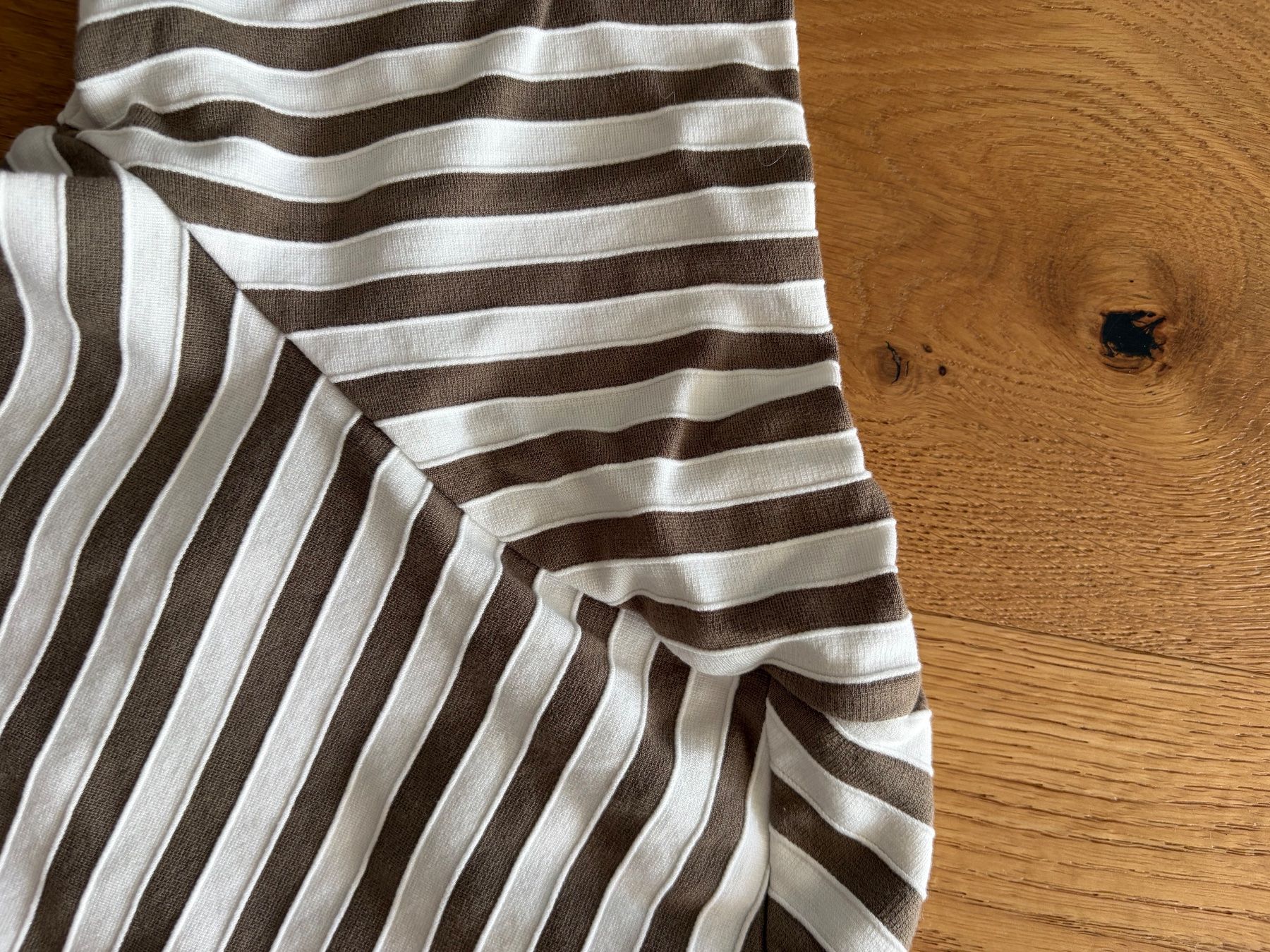 S.Oliver Kleider: S.OLIVER  KLEID gestreift beige olive 34 – Gebraucht aus Wattwil von jopara 2