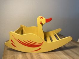 Ente Schaukel Sitz aus Holz - Wisa Gloria