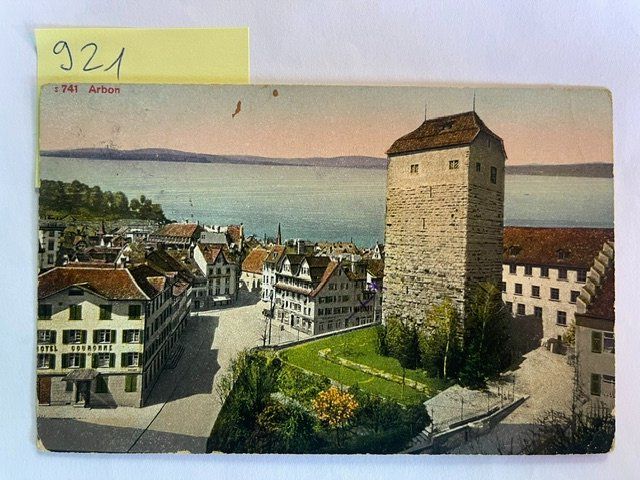 Cartoline postali: alte Ansichtskarte Arbon am Bodensee – Usato da Niederwil AG venduto da dahu75