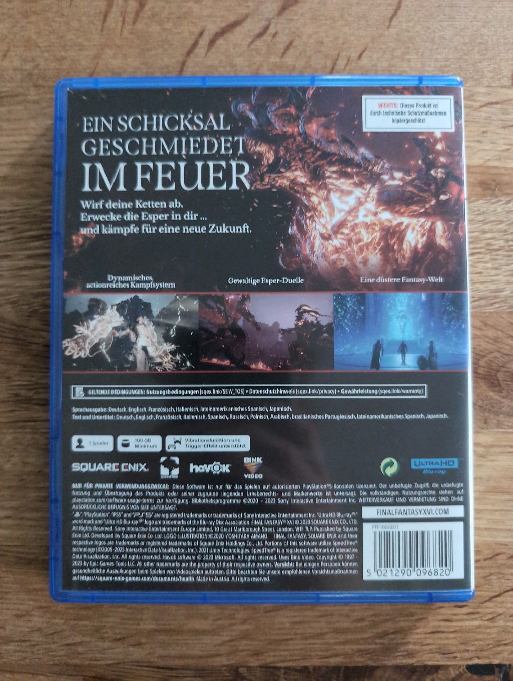 Spiele: Final Fantasy XVI PS5 Spiel – Gebraucht aus Schwanden GL von Helvetic_Warrior 1