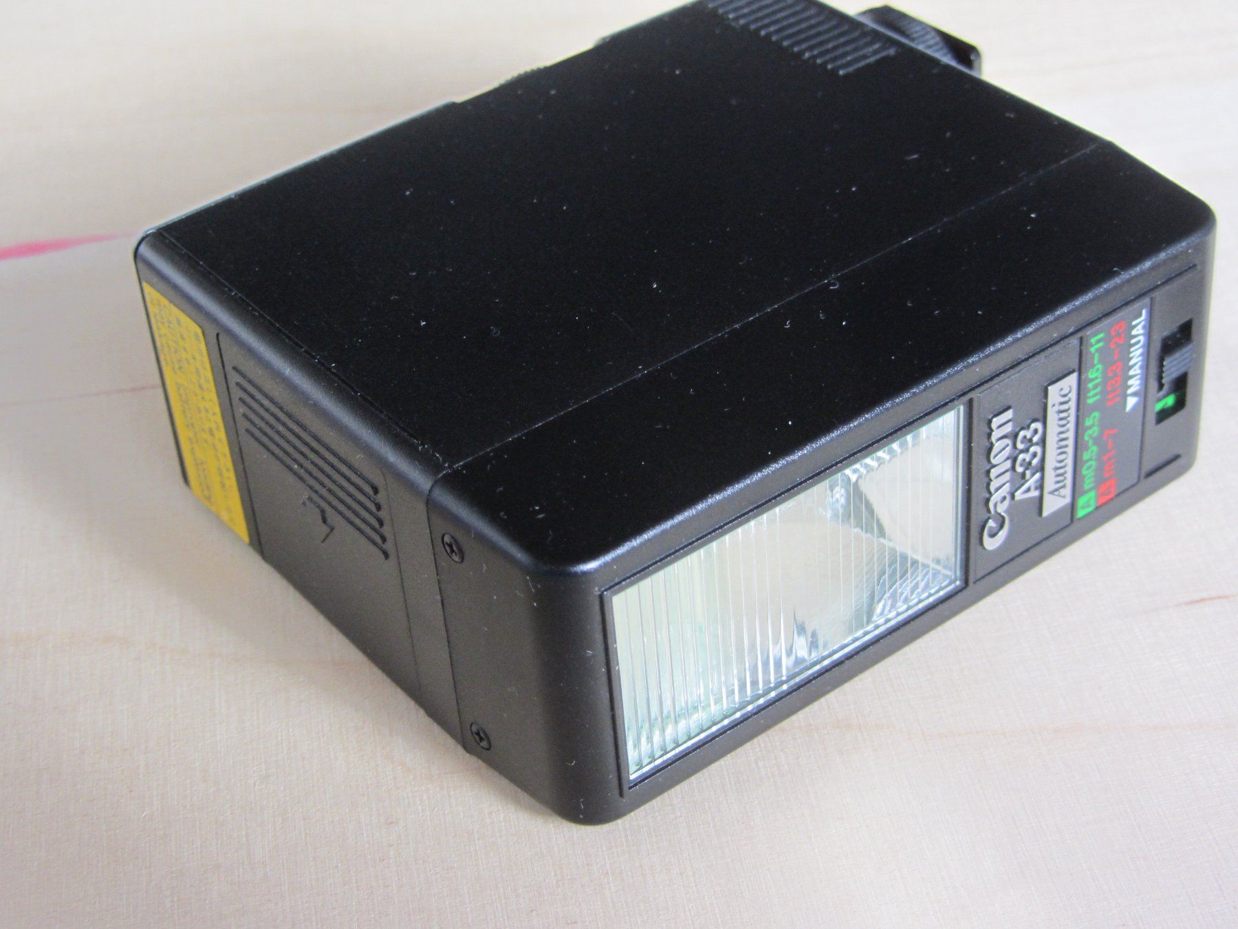 Canon Flash: CANON Blitzgerät A-33 – Usato da Beringen venduto da bimbo1109 5