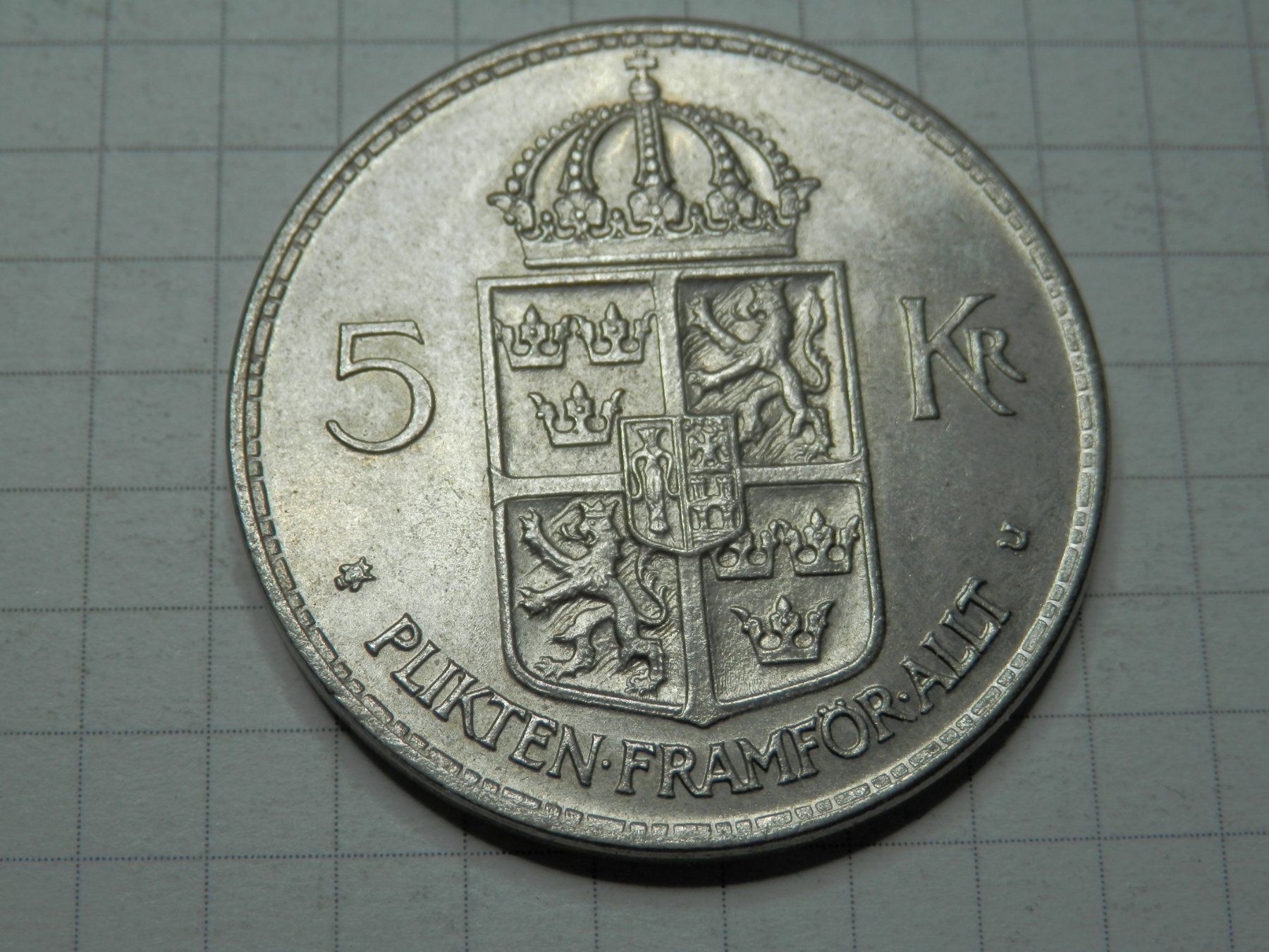 Tutti le monete: Schweden  5 Kronen, 1972 – Usato da Weiach venduto da weiach81 1