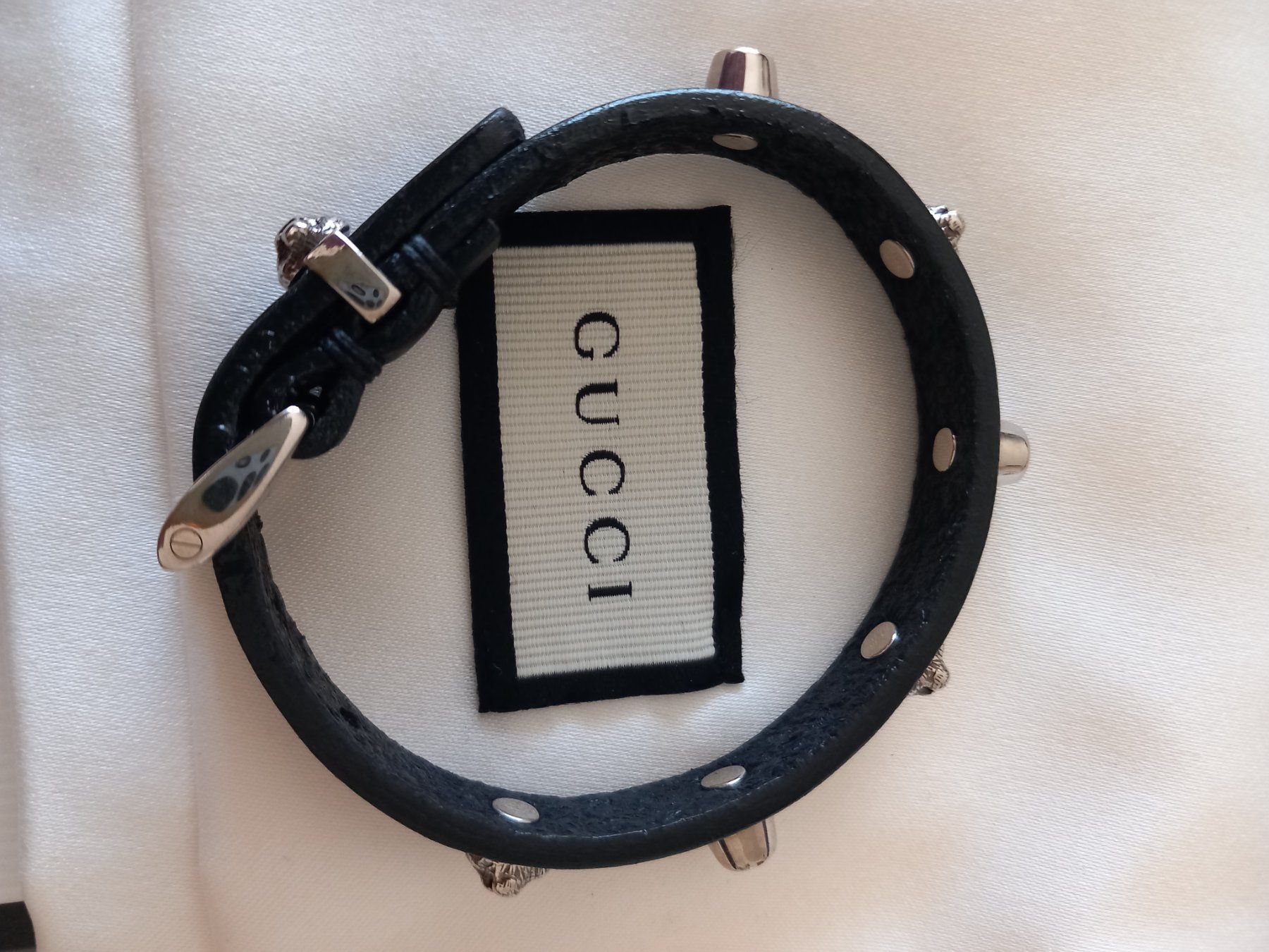 Gucci Bracciali & Braccialetti: Gucci bracelet cuir – Usato da Le Grand-Saconnex venduto da Rgt87 2