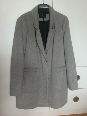 Damen Mantel grau Grösse 40