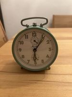 Mauthe Marke Wecker, Vintage Tischuhr, Grün, Top Zustand! (5