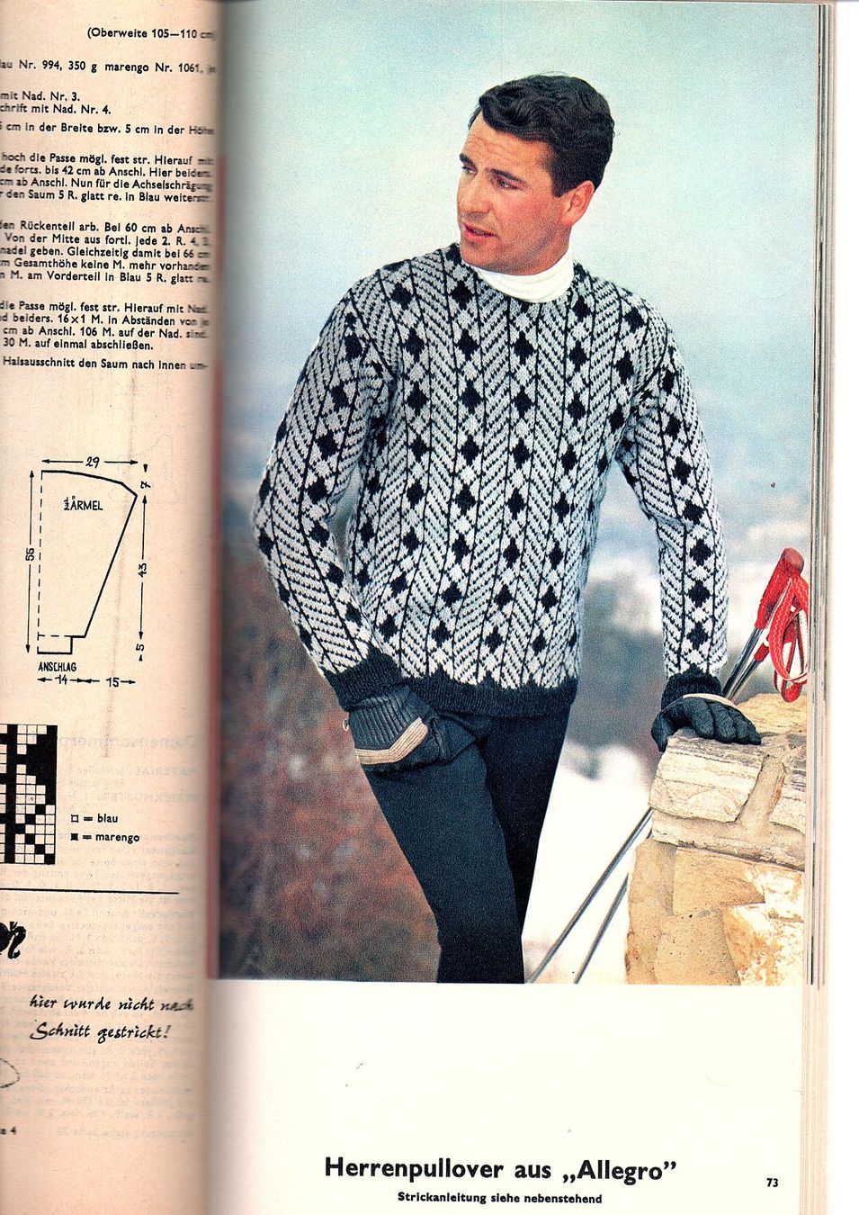 Riviste & Magazine: Strickheft Schnittmuster 1950er – Usato da Mörschwil venduto da lindaswunderkiste 3