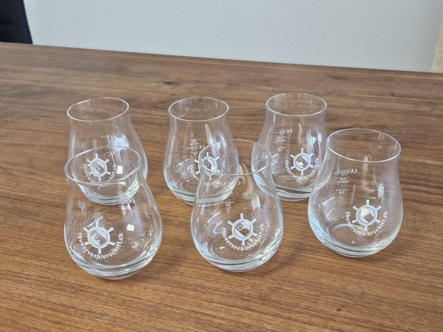 Bicchieri: "Thunerseebierschiff" - Degustationsgläser – Usato da Ostermundigen venduto da Kaervek_SUI 1