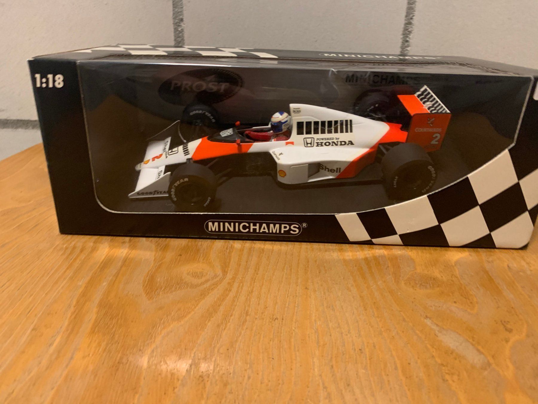 Modellini d'auto: Minichamps 1:18 Prost/Honda – Nuovo e nell'imballaggio originale da Arch venduto da Karibu19