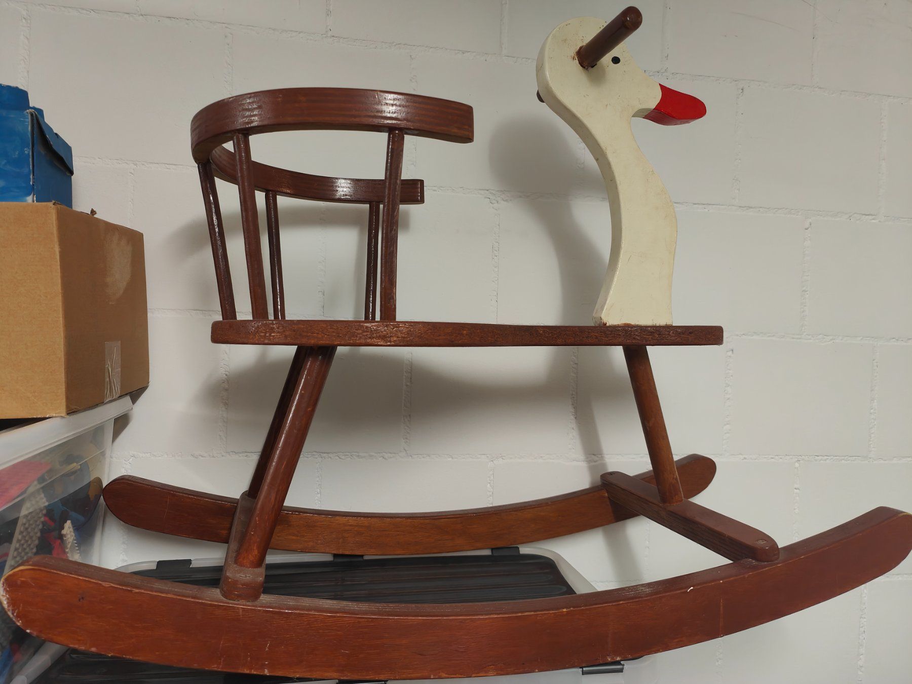 Spielzeuge: Schaukelpferd / Schaukelente – Gebraucht aus Schötz von lukui