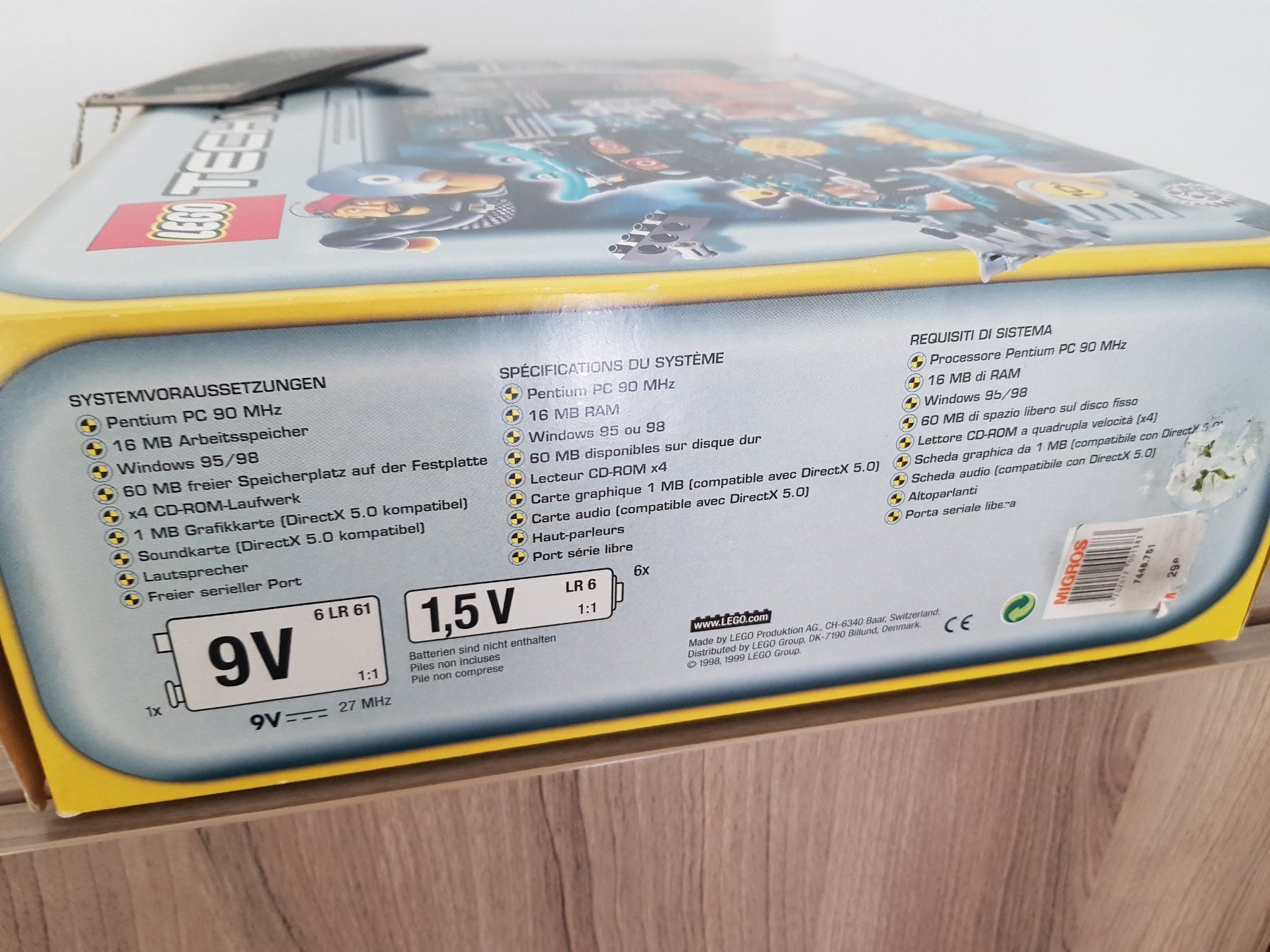 Lego Kit di costruzioni: Lego Technic 8482 Cybermaster mit CD-ROM - Neu OVP – Nuovo e nell'imballaggio originale da Bassersdorf venduto da retrolab 5