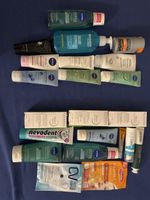 Hygieneartikel: Waschgel, Creme, Maske, Peeling, Zahnpasta…