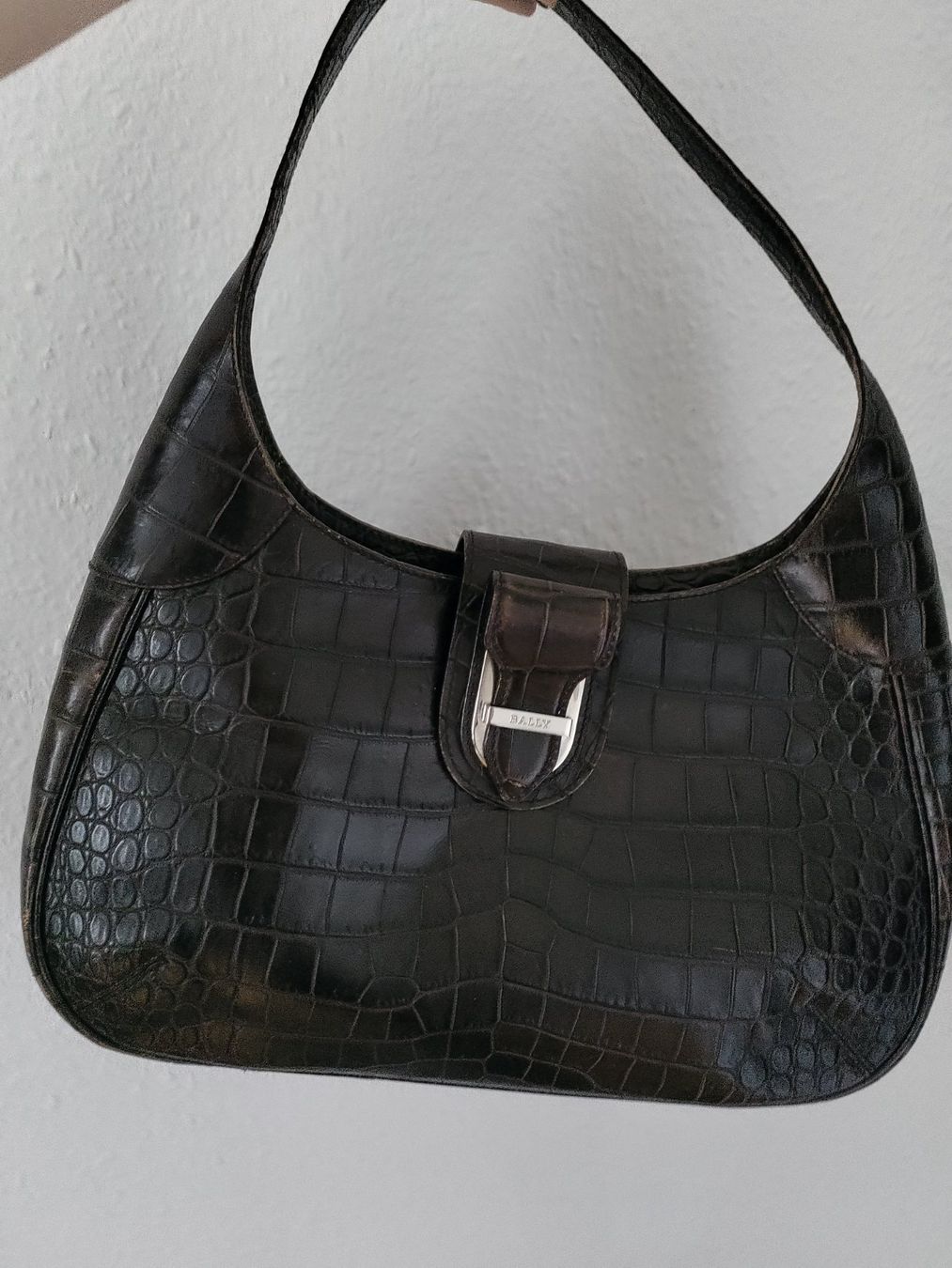 Bally Borse da donna: Bally croco handbag – Usato da Versoix venduto da Sokln_99