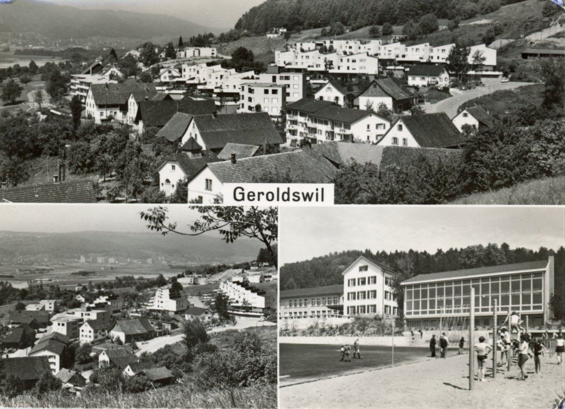 Cartoline postali: Geroldswil  ZH         um 1970 – Usato da Brig venduto da Valcards54