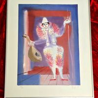 Celestino Piatti. Farblithografie. Handsigniert&nummeriert