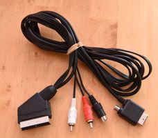 AV Kabel mit SVHS/SCART + Stereo Chinch