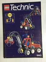Lego Technic Forstfahrzeug 8443 mit der Originalbauanleitung