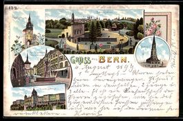 Litho Bern, Bärengraben, Käfigthurm, Z
