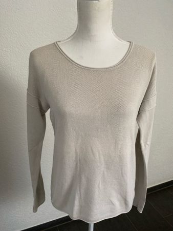 NILE schöner Damen Pullover beige Gr.  S 