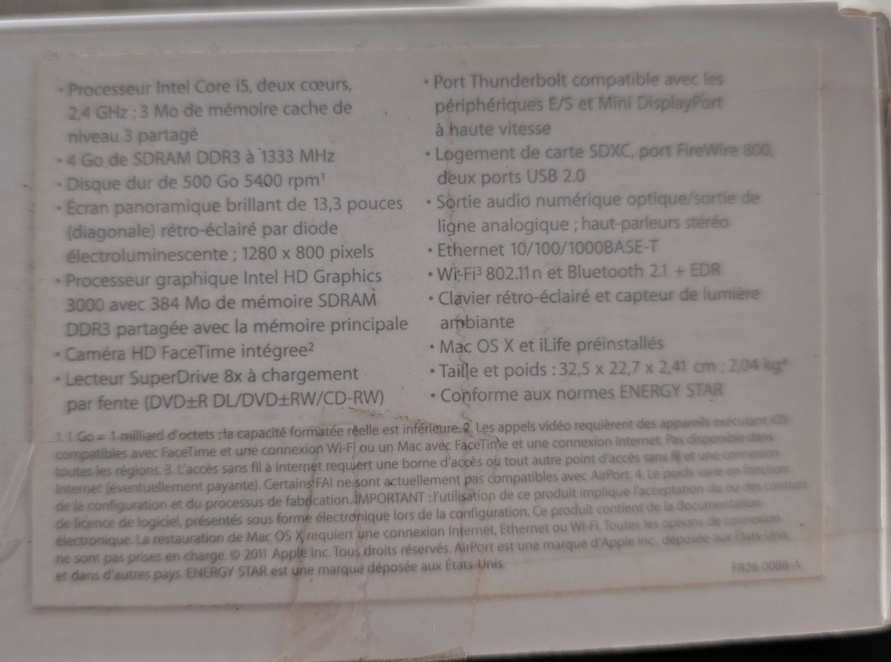 Apple Notebook: MACBOOK PRO i5 – Nuovo (secondo la descrizione) da wetzikon venduto da Bestedienste 7