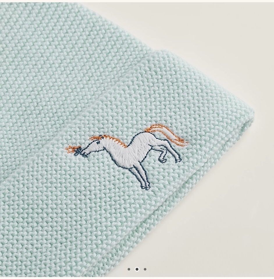 Hermès Berretti & Sciarpe: Hermès baby Mütze Cabriole – Nuovo (secondo la descrizione) da Zürich venduto da Folgado 3