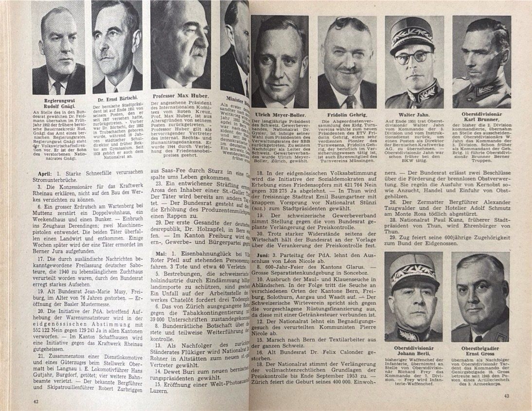 Libri: Feierabend Kalender 1953 – Usato da Sarnen venduto da Livres 3