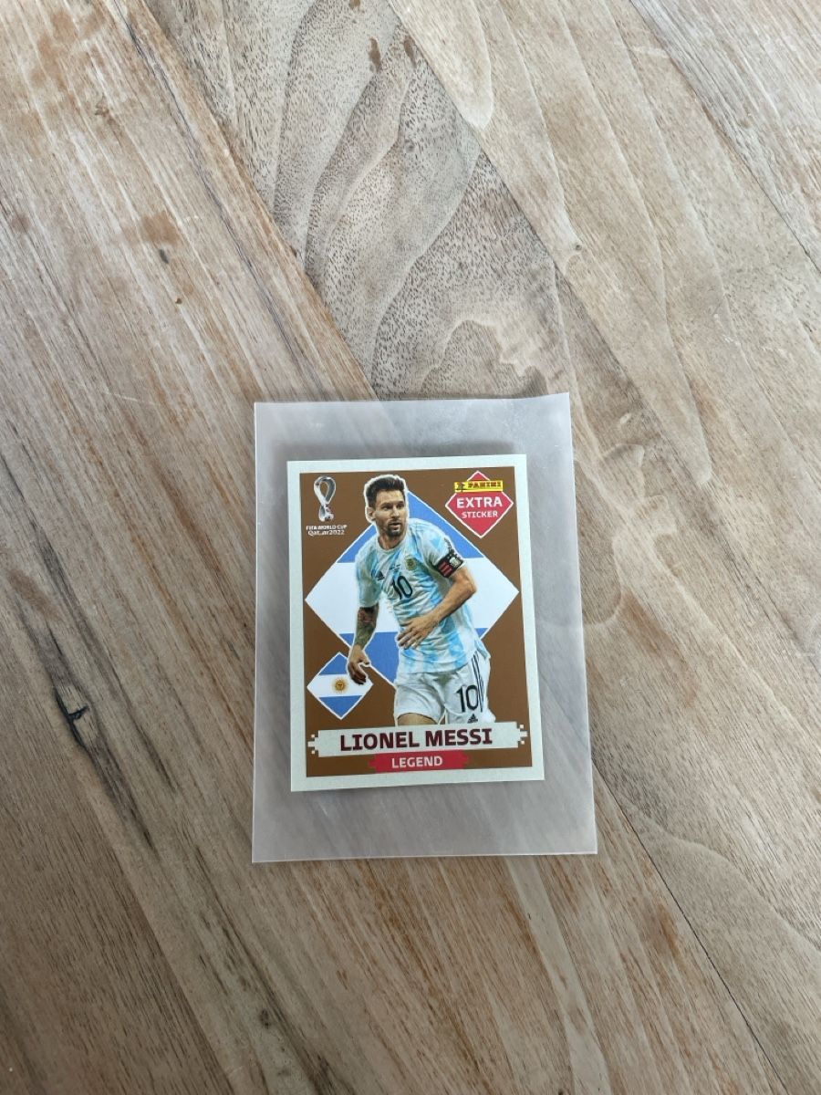 Panini Carte collezionabili: Lionel Messi Extra Sticker WM2022 – Nuovo (secondo la descrizione) da Wahlendorf venduto da CmsFamily 1