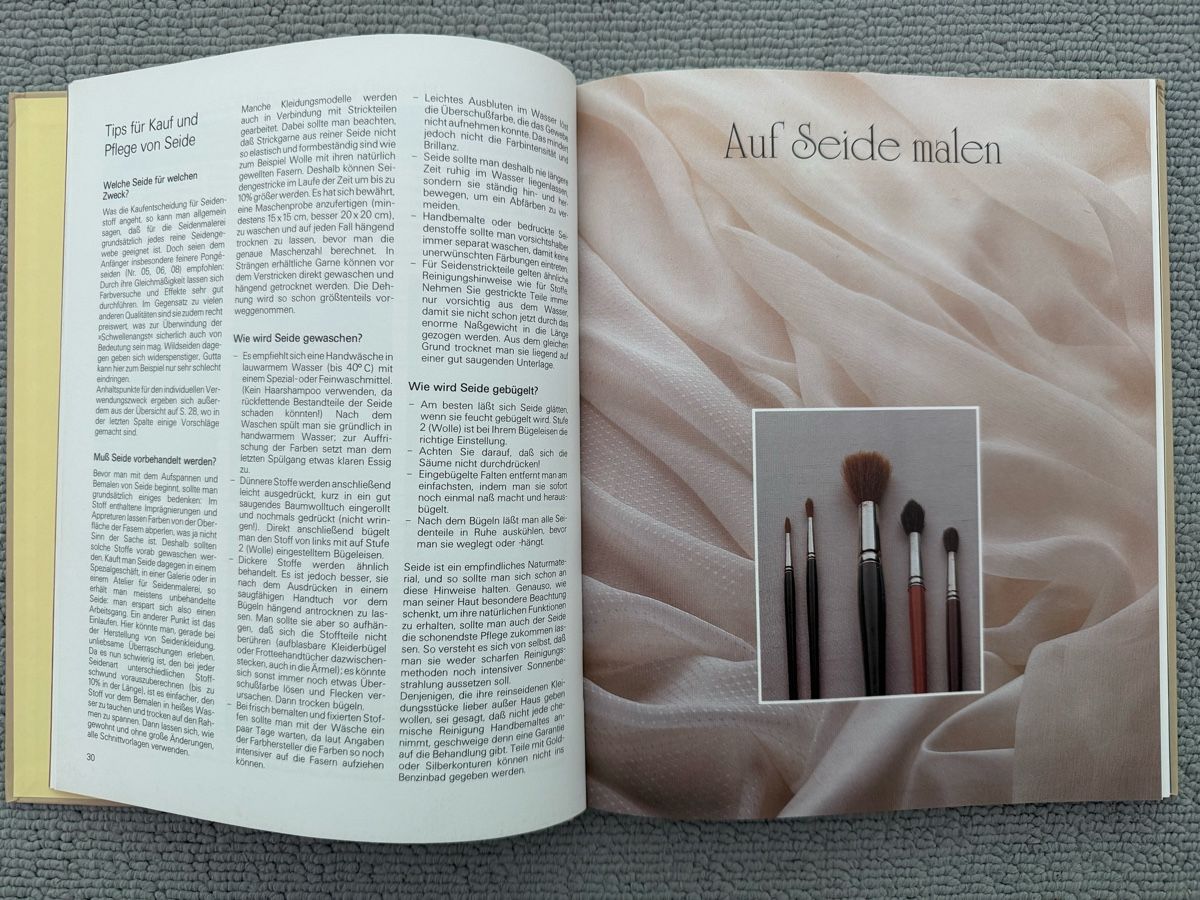 Bücher: // Seidenmalerei // – Gebraucht aus Birmenstorf AG von Pat_roll. 2