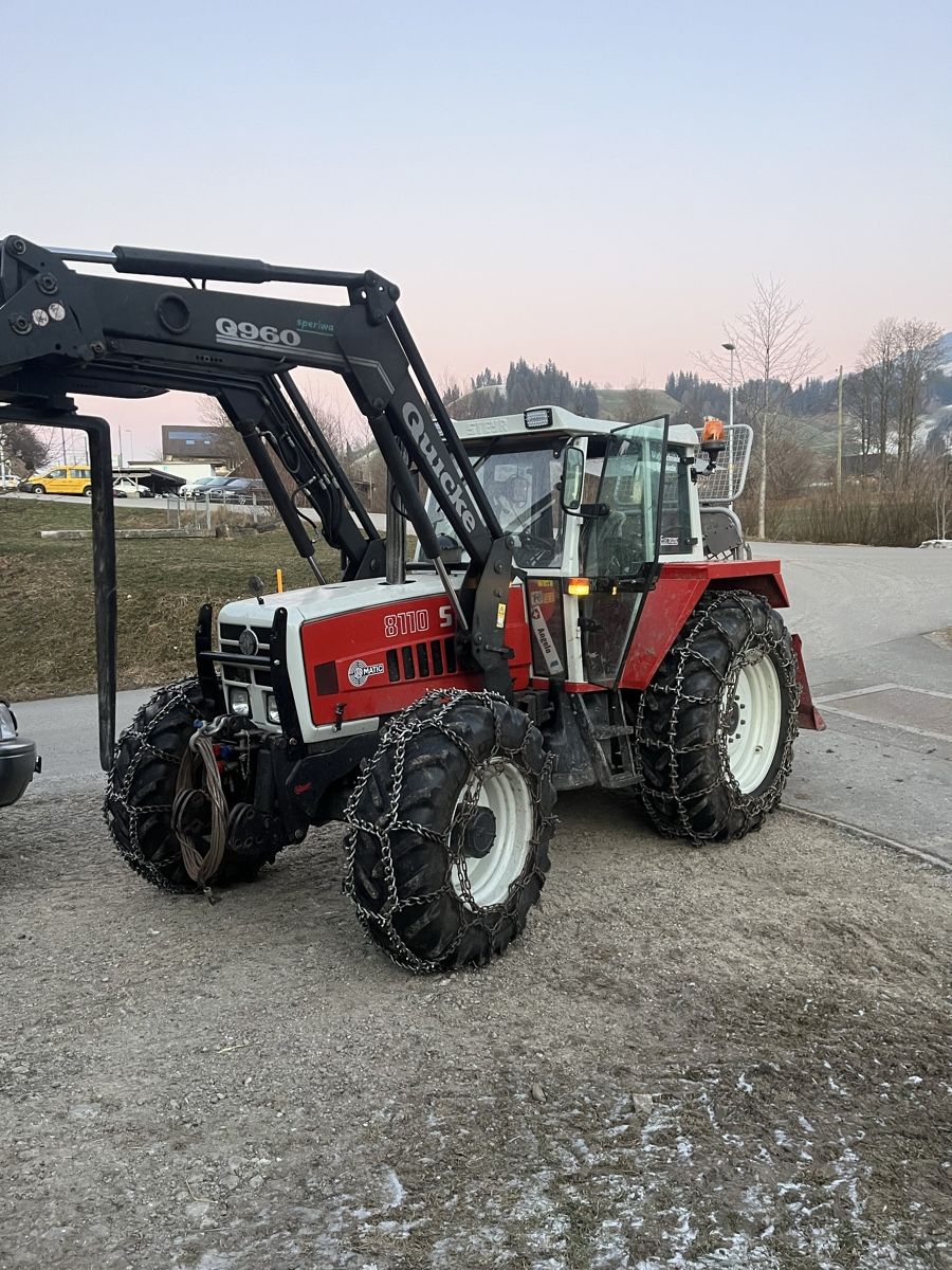 Steyr Traktoren: Steyr 8110 SK2 Traktor – Gebraucht aus Escholzmatt von Angelo8110 1