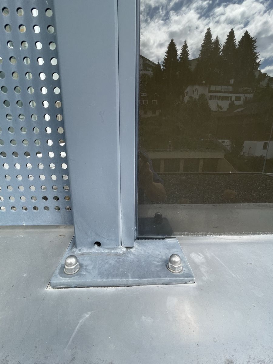 Balustrades: GLASGELÄNDER/BALKONGELÄNDER – D'occasion à Küssnacht am Rigi par Koala73 9
