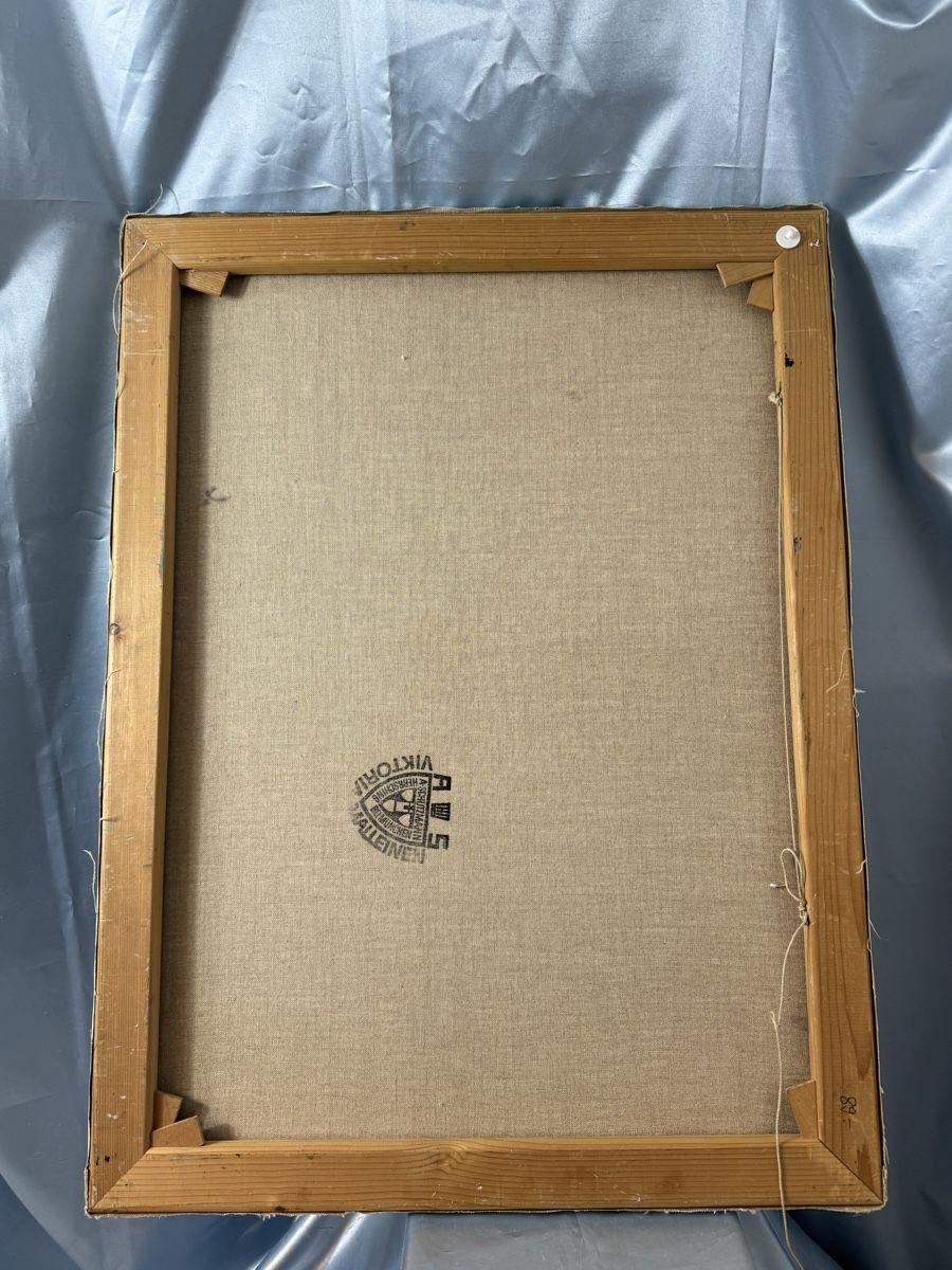 Gemälde: Original Gemälde von Alfred Sidler 80x60cm – Gebraucht aus Grenchen von swiss.antiques 2