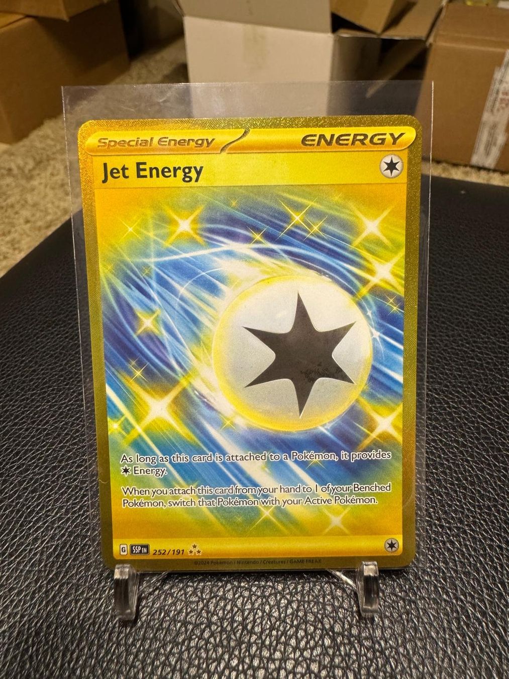Pokémon Carte collezionabili: Jet Energy | Secret Rare | SSP 252/191 | EN – Usato da Spreitenbach venduto da Snacky96 2